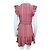 Rebecca Taylor Rosa Leinenwickelkleid Pink - Ansicht 3