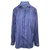 Etro Camicia a righe blu stampata Cotone  ref.301051