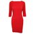Halston Heritage Little Red Dress Polyester  ref.301089