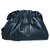 Loeffler Randall Lorettan Black Leather Clutch  ref.301130