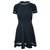 Alice + Olivia Black Shirt Sleeve Dress Nylon  ref.301316