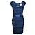 Tadashi Shoji Abito a strati blu navy