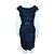 Tadashi Shoji Abito a strati blu navy - vista 3