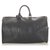 Louis Vuitton Black Epi Keepall 50 Schwarz Leder  ref.301385
