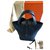 Hermès Picotin Lock 22 nuevo + organizar bolsa Azul Cuero  ref.301758