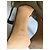 Sandali Manolo Blahnik in Raso Khaki Metallizzato 37.5 Cachi Metallico - vista 11