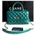 Chanel Small Coco Handle bag in Iridescent green caviar skin Leather  ref.301915