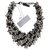 Weekend Max Mara Faux pearls necklace MAX MARA WEEKEND Black White Metal  ref.301964