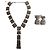 Set gioielli MAX MARA in metallo martellato