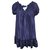 Autre Marque Purple silk dress  ref.302229