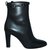 Bally Black leather ankle boots  ref.302251