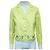 Kate Spade Pastellgelbe Lederjacke mit lasergeschnittenen Deko - Ansicht 2