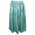 Zimmermann Turquoise and Gold Jacquard Skirt Acetate Cellulose fibre  ref.302311