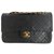 Chanel Timeless Black Leather  ref.302562