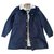 Christian Dior Girl Coats outerwear Dark blue Denim  ref.302571