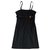 Versace Vestidos Negro Algodón Elastano  ref.302580