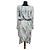 Vestido midi drapeado Isabel Marant de seda estampado abstracto Multicolor