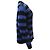 Marc by Marc Jacobs Pull Angora rayé bleu et noir - vue 4