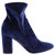 So Me 85 Aquazzura Ankle boots Blue Velvet  ref.302603