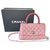 CHANEL Caviar Quilted lizard top Coco Handle Flap Pink Limited Edition Leather Exotic leather  ref.302627