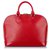 Louis Vuitton Red Epi Alma PM Rosso Pelle  ref.302773