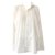 Fendi White Cotton Long Sleeve Shirt  ref.302891