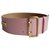 Real leather belt MAX MARA Pink  ref.302943