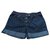 Christian Dior Pantalones cortos Azul Algodón  ref.302993