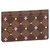 Louis Vuitton LV card holder new Brown Leather  ref.303040