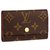 Louis Vuitton LV 6 keys holder Mono Brown Leather  ref.303176