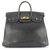 Hermès Black Leather Birkin Haut a Courroies 32 Hac Bag  ref.303307