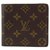 Louis Vuitton Carteira Bifold Monogram Slender Multiple Marco Florin Masculino  ref.303309