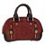 Louis Vuitton Havane Brown Suede Stamped Trunk PM Boston Speedy Bag Leather  ref.303379