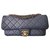 Timeless Classic Chanel tie and dye bag Blue Leather  ref.303413