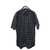 Day Balenciaga Black All Over Logo Normal Fit Shirt Cotton  ref.303539