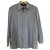 Balenciaga Camicia a maniche lunghe scozzese grigia Grigio  ref.303541