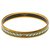 Hermès Bracelet jonc en émail doré Hermes Métal Multicolore  ref.303596