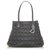 Dior Black Cannage Panarea Tote Bag Leather Cloth Pony-style calfskin Cloth  ref.303722