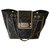 Chanel Large Bag Black White Lambskin  ref.303994