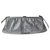 BALENCIAGA Cloud crackled metallic-leather cross-body bag Silvery  ref.304007