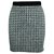 3.1 Phillip Lim Black and White Pencil Skirt with Crystal Embellishments Cotton  ref.304062