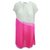 Bottega Veneta Beige and Pink Silk Dress  ref.304069