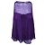 Rebecca Taylor Top de seda morado Púrpura
