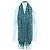Dries Van Noten Blauer Seidenschal - Ansicht 4