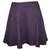 Alice + Olivia Purple Pattern Flare Skirt Acrylic  ref.304196