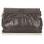 Gucci Brown Leather Clutch Bag Dark brown Pony-style calfskin  ref.304375