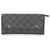 Louis Vuitton Black Damier Graphite Portefeuille Long Wallet Grey Cloth  ref.304404