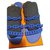 Autre Marque rivalisierende Sandale Hellblau Gummi  ref.304528
