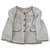Chanel Jaqueta curta Multicor Tweed  ref.304792
