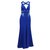 Autre Marque Robe longue bleu électrique Polyester  ref.304911